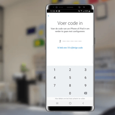 Makkelijk data overzetten van Samsung naar iPhone